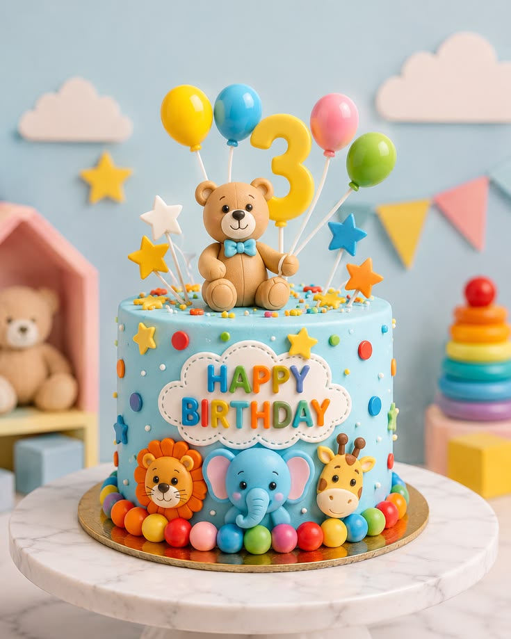 Yummy Sweety Kids Theme Cakes